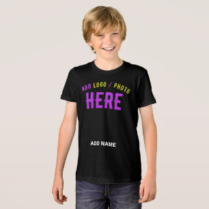 MODERNE, STYLISCH ZOLLBARE, SCHWARZE VERIFIZIERTE Tri-Blend SHIRT