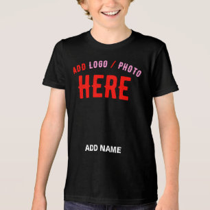 MODERNE, STYLISCH ZOLLBARE, SCHWARZE VERIFIZIERTE Tri-Blend SHIRT