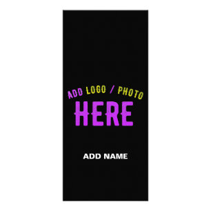 MODERNE, STYLISCH ZOLLBARE, SCHWARZE VERIFIZIERTE WERBEKARTE