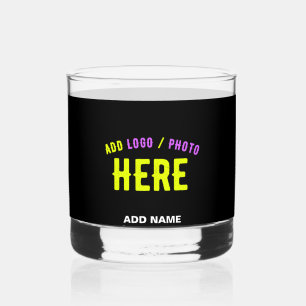MODERNE, STYLISCH ZOLLBARE, SCHWARZE VERIFIZIERTE WHISKYGLAS