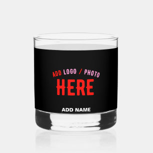 MODERNE, STYLISCH ZOLLBARE, SCHWARZE VERIFIZIERTE  WHISKYGLAS