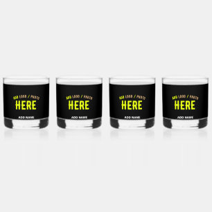 MODERNE, STYLISCH ZOLLBARE, SCHWARZE VERIFIZIERTE  WHISKYGLAS