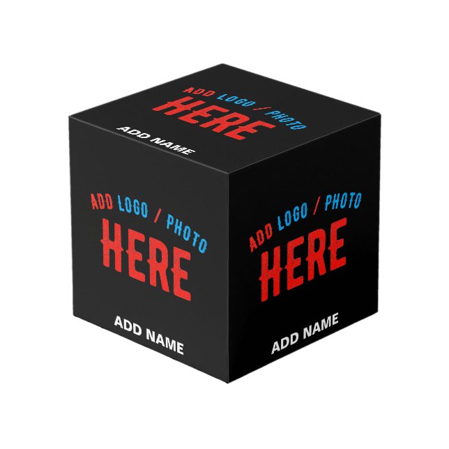 MODERNE, STYLISCH ZOLLBARE, SCHWARZE VERIFIZIERTE  WÜRFEL (Vorderseite Schrägansicht)