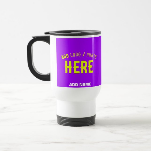 MODERNE, STYLISCH ZOLLBARE VIOLET-ÜBERPRÜFTE MARKE REISEBECHER (Links)