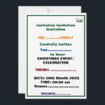 MODERNE, STYLISCH ZOLLBARE WEISSE, ÜBERPRÜFT MARKI EINLADUNG<br><div class="desc">DIES IST EIN DESIGN-FITTING FÜR JEDEN. SIE KÖNNEN LOGO,  FOTO,  TEXT UND FARBEN ÄNDERN,  RESIZIEREN ODER HINZUFÜGEN,  WIE SIE MÖCHTEN. DANKE IHNEN.</div>