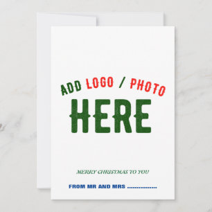 MODERNE, STYLISCH ZOLLBARE WEISSE, ÜBERPRÜFT MARKI FEIERTAGSKARTE