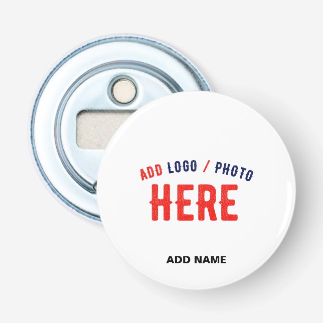 MODERNE, STYLISCH ZOLLBARE WEISSE, ÜBERPRÜFT MARKI FLASCHENÖFFNER (Vorderseite)