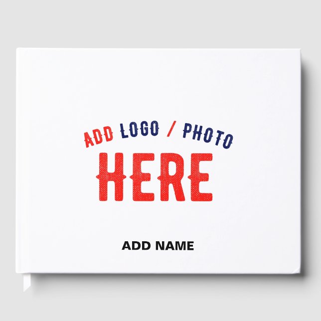 MODERNE, STYLISCH ZOLLBARE WEISSE, ÜBERPRÜFT MARKI GÄSTEBUCH (Vorderseite)