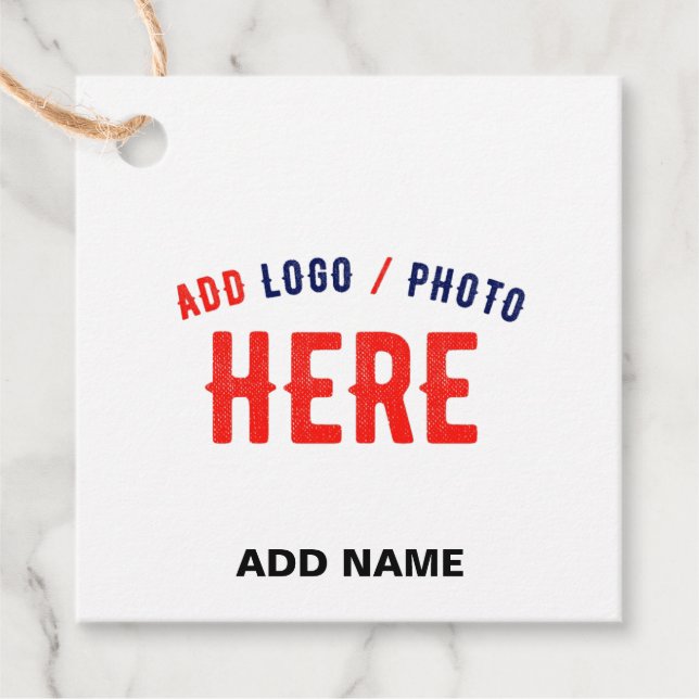 MODERNE, STYLISCH ZOLLBARE WEISSE, ÜBERPRÜFT MARKI GESCHENKANHÄNGER (Vorderseite)