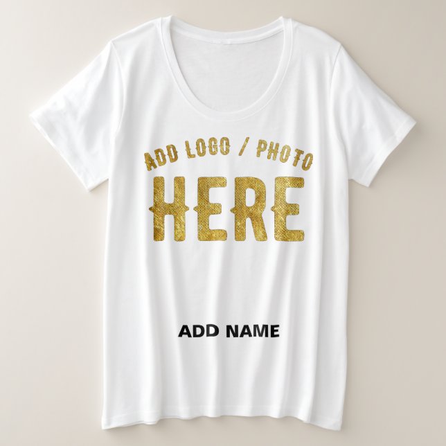 MODERNE, STYLISCH ZOLLBARE WEISSE, ÜBERPRÜFT MARKI GROßE GRÖßE T-Shirt (Design vorne)