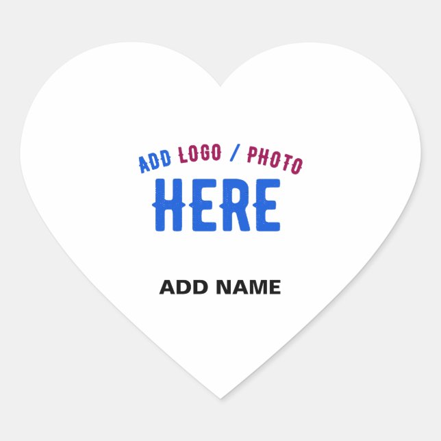 MODERNE, STYLISCH ZOLLBARE WEISSE, ÜBERPRÜFT MARKI Herz-Aufkleber (Vorderseite)