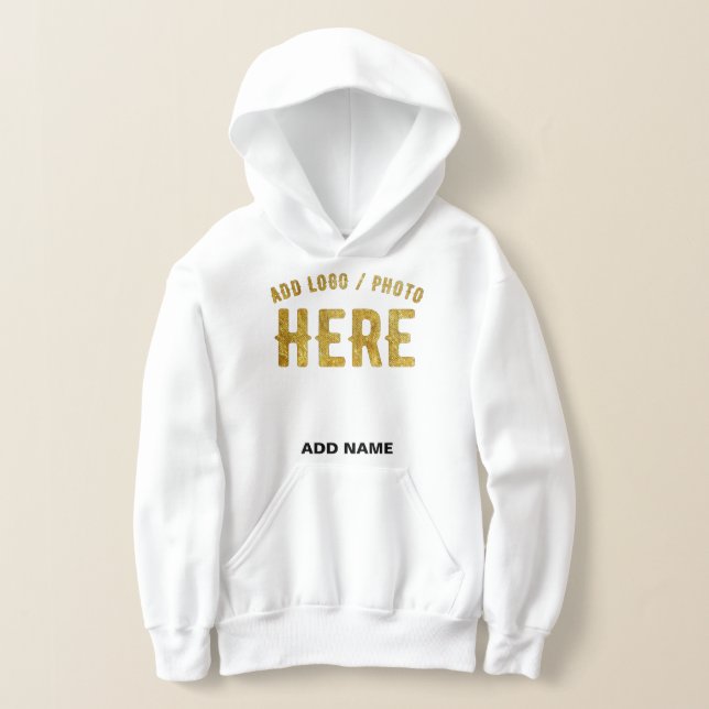 MODERNE, STYLISCH ZOLLBARE WEISSE, ÜBERPRÜFT MARKI HOODIE (Ablage )
