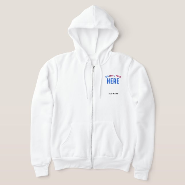 MODERNE, STYLISCH ZOLLBARE WEISSE, ÜBERPRÜFT MARKI HOODIE (Ablage )