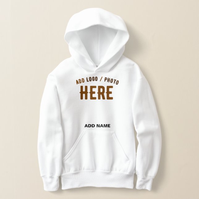 MODERNE, STYLISCH ZOLLBARE WEISSE, ÜBERPRÜFT MARKI HOODIE (Ablage )