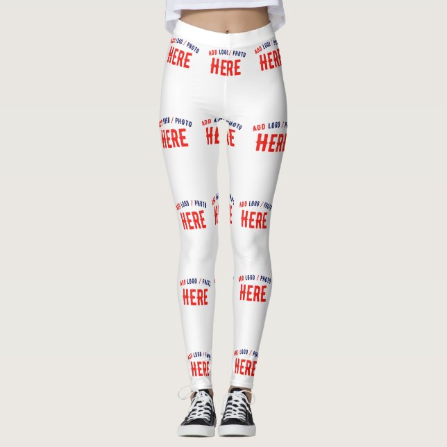 MODERNE, STYLISCH ZOLLBARE WEISSE, ÜBERPRÜFT MARKI LEGGINGS (Vorderseite)