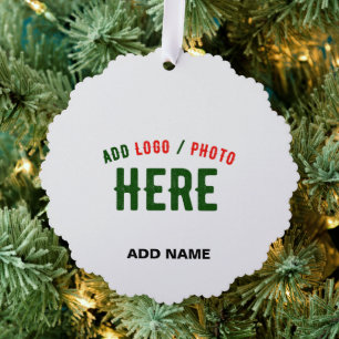 MODERNE, STYLISCH ZOLLBARE WEISSE, ÜBERPRÜFT MARKI ORNAMENT KARTE