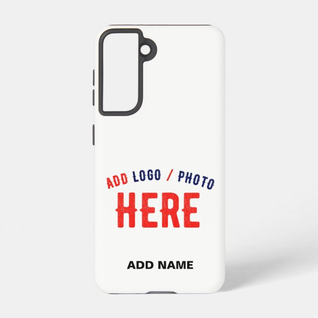 MODERNE, STYLISCH ZOLLBARE WEISSE, ÜBERPRÜFT MARKI SAMSUNG GALAXY HÜLLE (Rückseite)