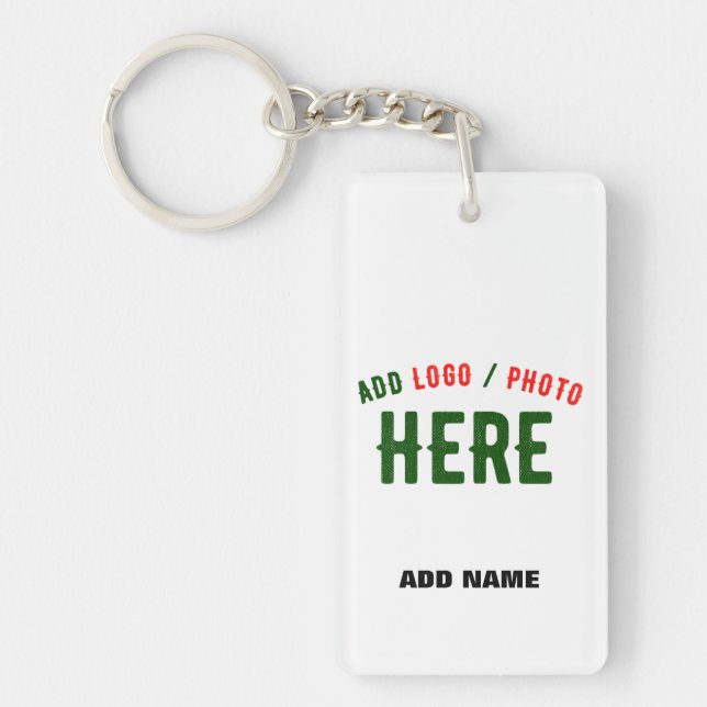 MODERNE, STYLISCH ZOLLBARE WEISSE, ÜBERPRÜFT MARKI SCHLÜSSELANHÄNGER (Vorderseite)