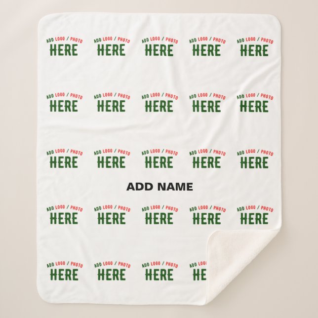 MODERNE, STYLISCH ZOLLBARE WEISSE, ÜBERPRÜFT MARKI SHERPADECKE (Vorderseite)