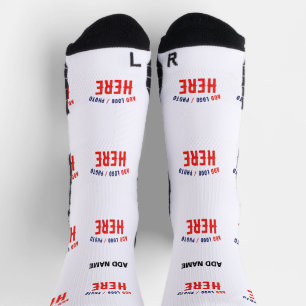 MODERNE, STYLISCH ZOLLBARE WEISSE, ÜBERPRÜFT MARKI SOCKEN