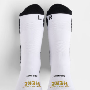 MODERNE, STYLISCH ZOLLBARE WEISSE, ÜBERPRÜFT MARKI SOCKEN