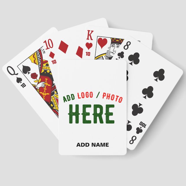 MODERNE, STYLISCH ZOLLBARE WEISSE, ÜBERPRÜFT MARKI SPIELKARTEN (Rückseite)