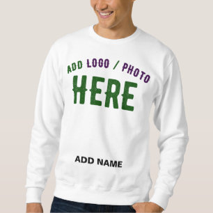 MODERNE, STYLISCH ZOLLBARE WEISSE, ÜBERPRÜFT MARKI SWEATSHIRT