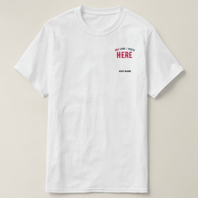 MODERNE, STYLISCH ZOLLBARE WEISSE, ÜBERPRÜFT MARKI T-Shirt (Design vorne)