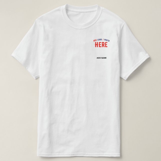 MODERNE, STYLISCH ZOLLBARE WEISSE, ÜBERPRÜFT MARKI T-Shirt (Design vorne)