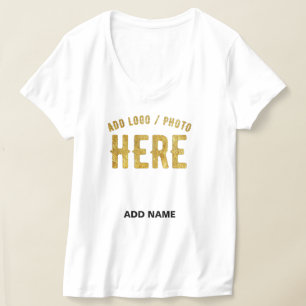 MODERNE, STYLISCH ZOLLBARE WEISSE, ÜBERPRÜFT MARKI T-Shirt
