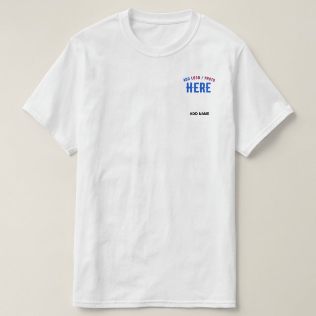 MODERNE, STYLISCH ZOLLBARE WEISSE, ÜBERPRÜFT MARKI T-Shirt (Design vorne)
