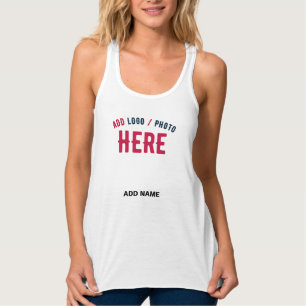 MODERNE, STYLISCH ZOLLBARE WEISSE, ÜBERPRÜFT MARKI TANK TOP