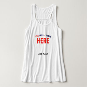 MODERNE, STYLISCH ZOLLBARE WEISSE, ÜBERPRÜFT MARKI TANK TOP