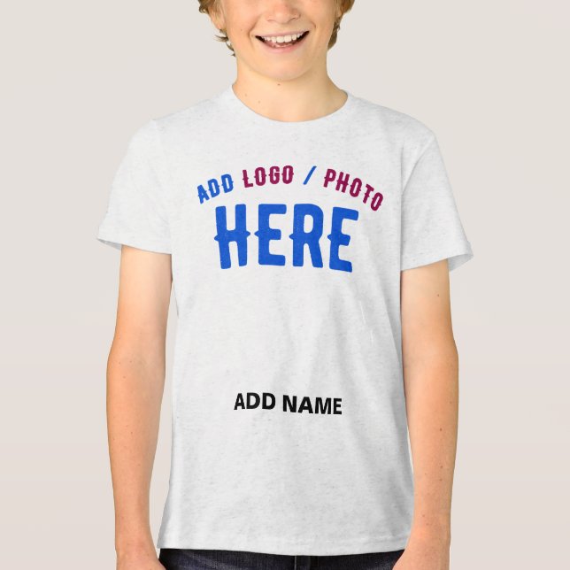 MODERNE, STYLISCH ZOLLBARE WEISSE, ÜBERPRÜFT MARKI Tri-Blend SHIRT (Vorderseite)