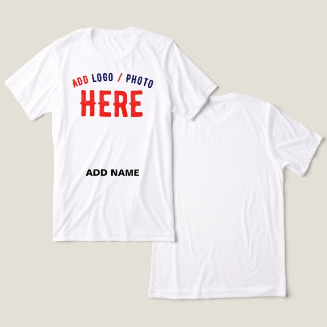 MODERNE, STYLISCH ZOLLBARE WEISSE, ÜBERPRÜFT MARKI Tri-Blend SHIRT (Design vorne & hinten)