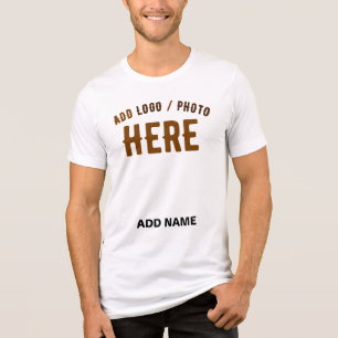 MODERNE, STYLISCH ZOLLBARE WEISSE, ÜBERPRÜFT MARKI Tri-Blend SHIRT