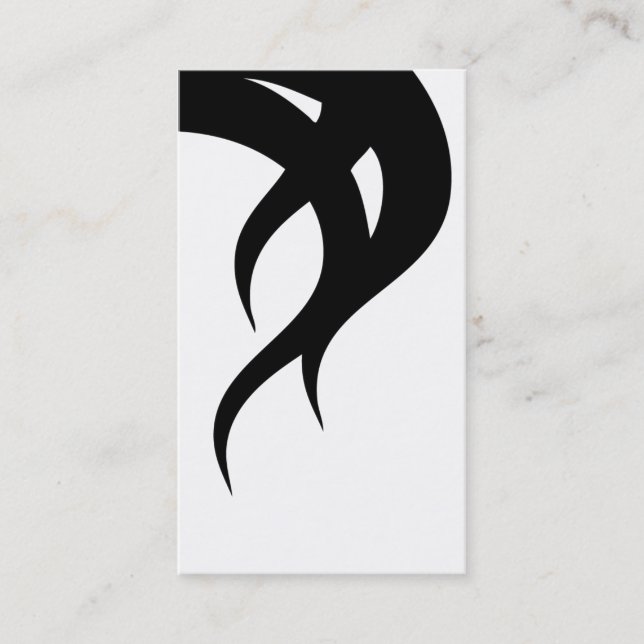 Moderne, stylische Visitenkarte (Vorderseite)