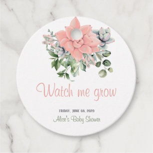 Moderne Sukkulenten beobachten, wie ich grüne Kora Geschenkanhänger