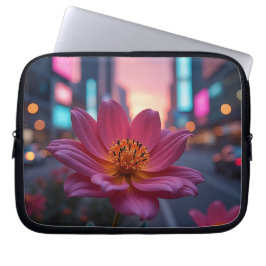 Moderne Sunrise Bloom 10' Laptopschutzhülle