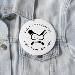Moderne Süßbäckerei Unternehmen Button