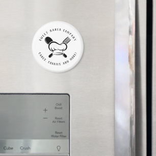 Moderne Süßbäckerei Unternehmen Magnet