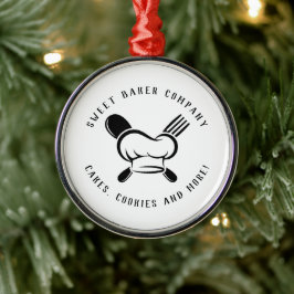 Moderne süße Bäckerei Ornament Aus Metall
