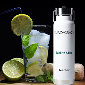 Moderne süße benutzerdefinierte Rückkehr zum Unter Trinkflasche