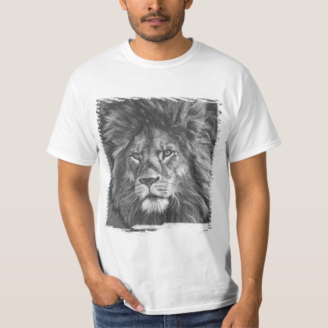 Moderne T - Shirt mit einem eleganten Template (Vorderseite)