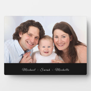 Moderne Tabletop Plaque mit benutzerdefiniertem Fo Fotoplatte
