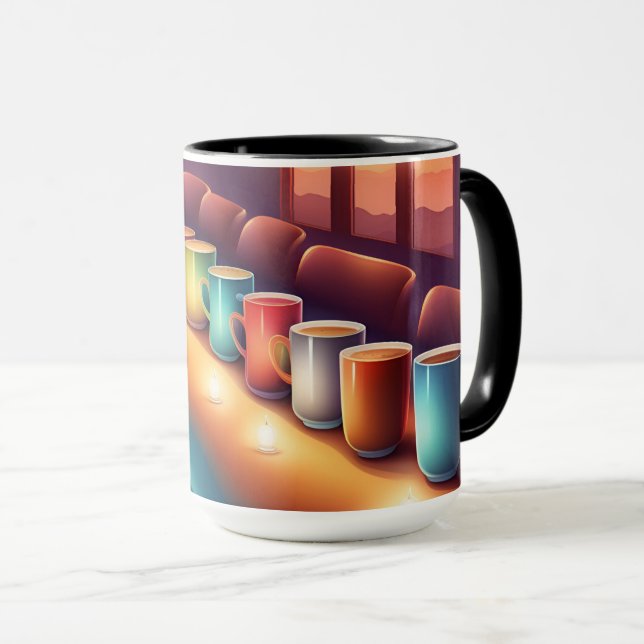 Moderne Tagungsräume Tasse (VorderseiteRechts)