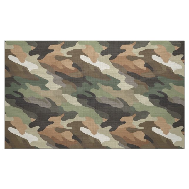 Moderne Tarnmuster Stoffdesign im stylishen Stil Stoff (Fat Quarter (45,7 x 55,9 cm))