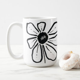 Moderne Tasse der Blume