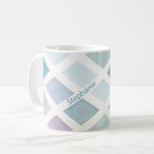 Moderne Tasse der Wasserfarben