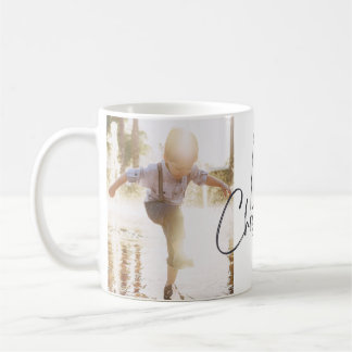 Moderne Tasse des Fotos